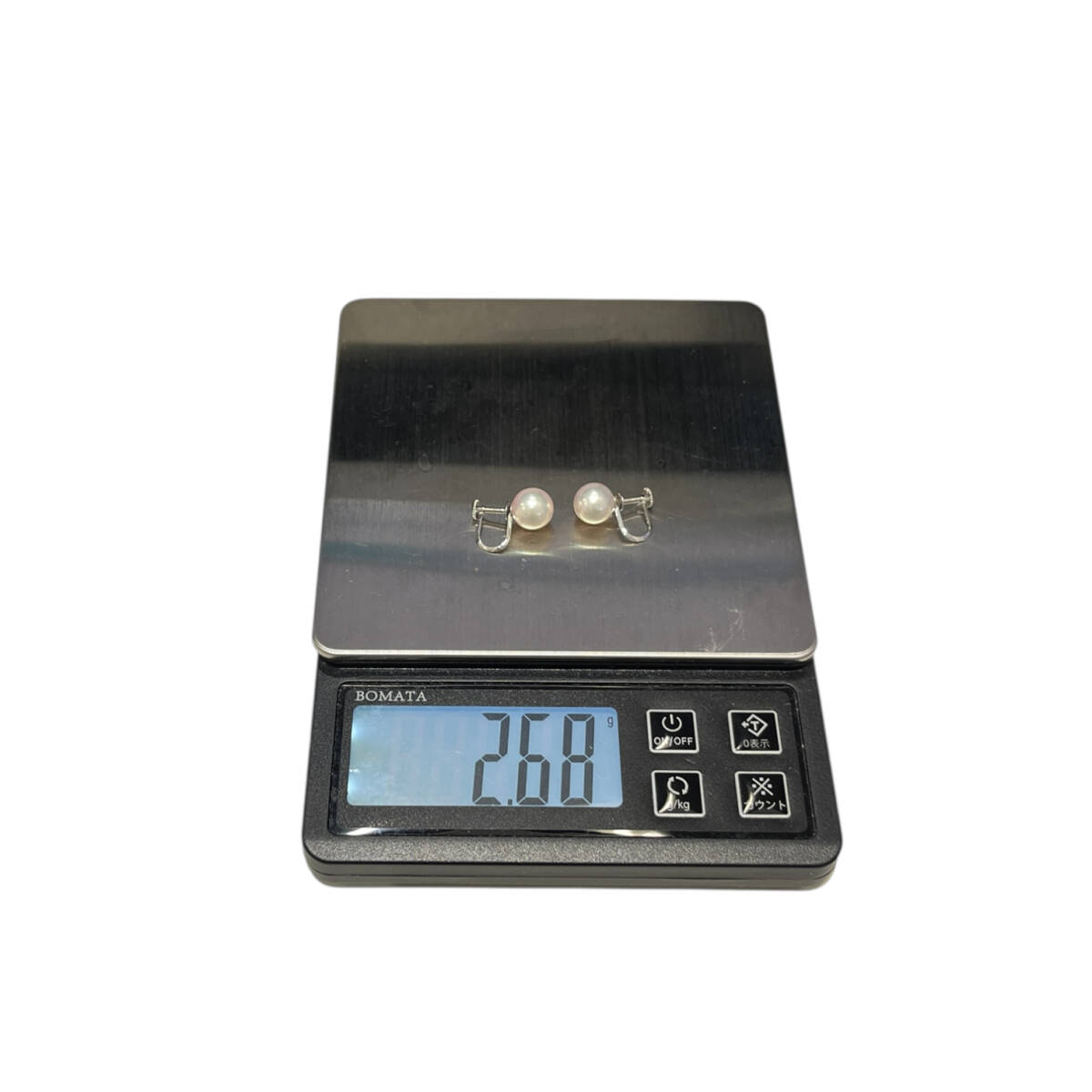 ■中古品■WGK14 パールイヤリング 総重量約2.68g レディース アクセサリー 本体のみOFE7-91Z_画像6