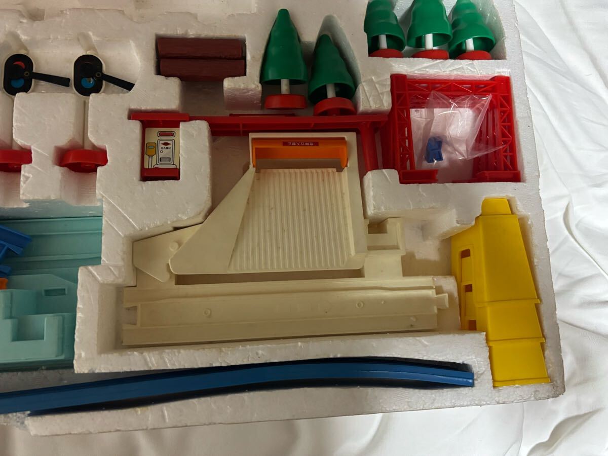 プラレール　往復ef-66 立体積み降ろしセット　古い　昔　レトロ　当時物　日本製_画像3