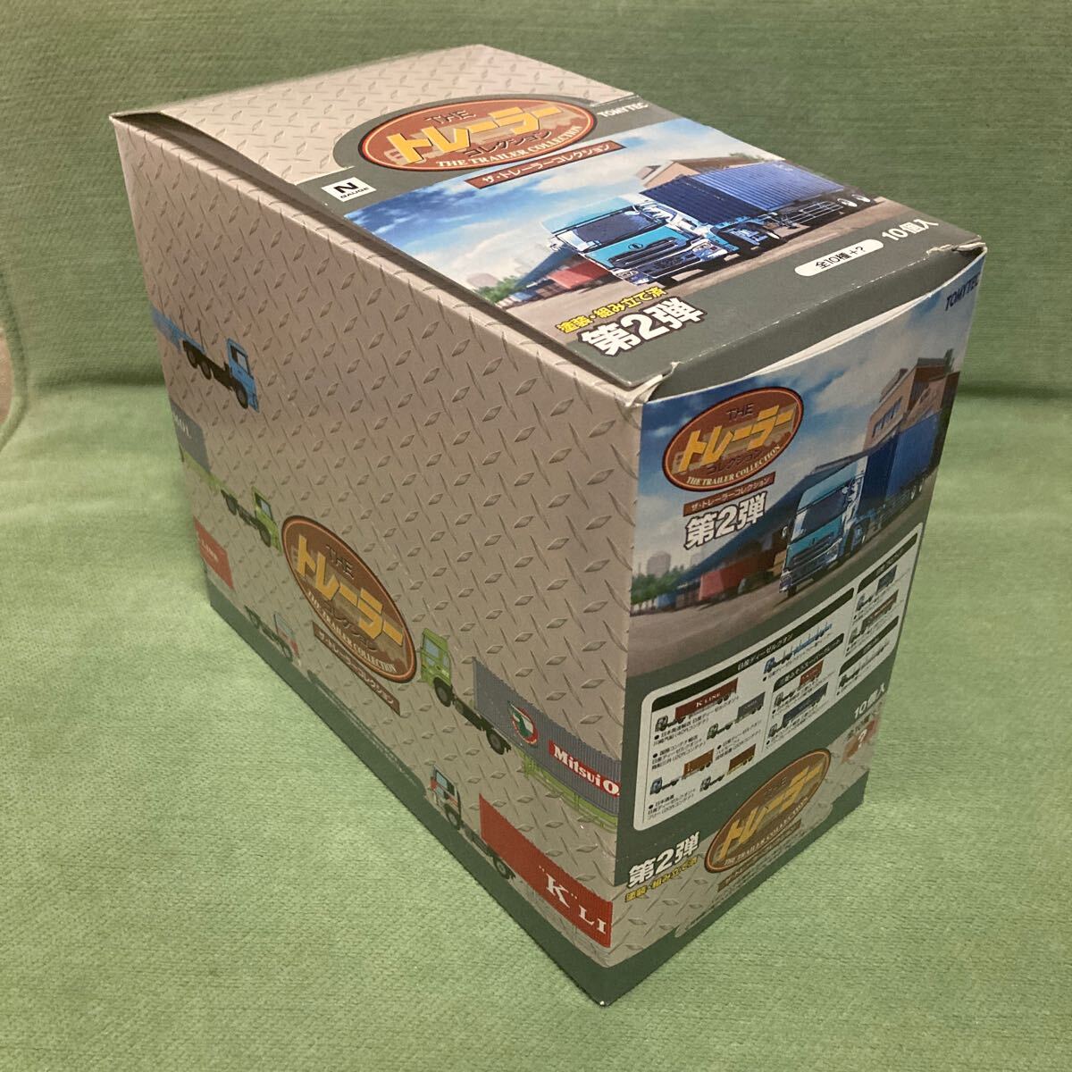 TOMYTEC トミーテック ザ・トレーラーコレクション 第2弾 10個入り ザ・トレーラーコレクション 第2弾 BOX販売 未使用8種 組立済み2