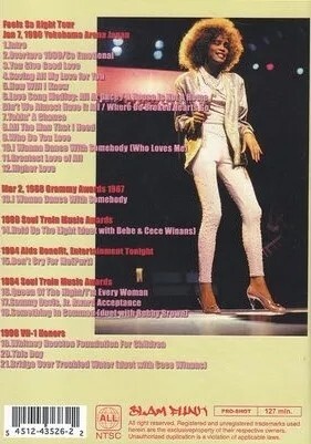 WHITNEY HOUSTON ホイットニー・ヒューストン/ FEELS SO BIGHT TOUR IN YOKOHAMA 1990_画像2