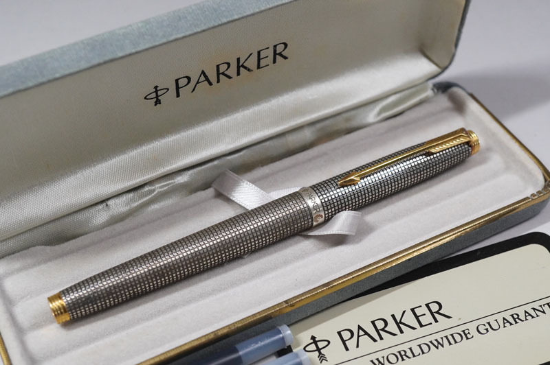 G346】PARKER／パーカー ペン先：14K 585 SV925 スターリング925