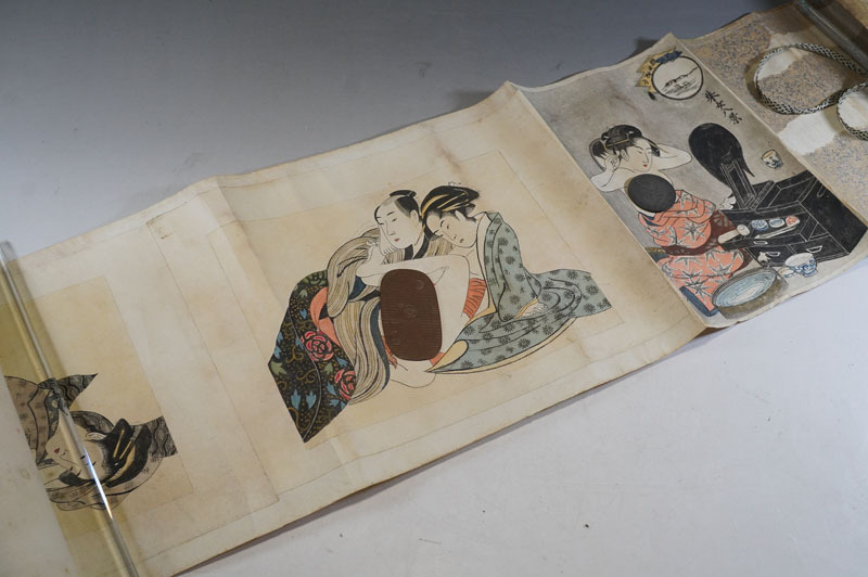 日本画 春画 巻物 アンティーク