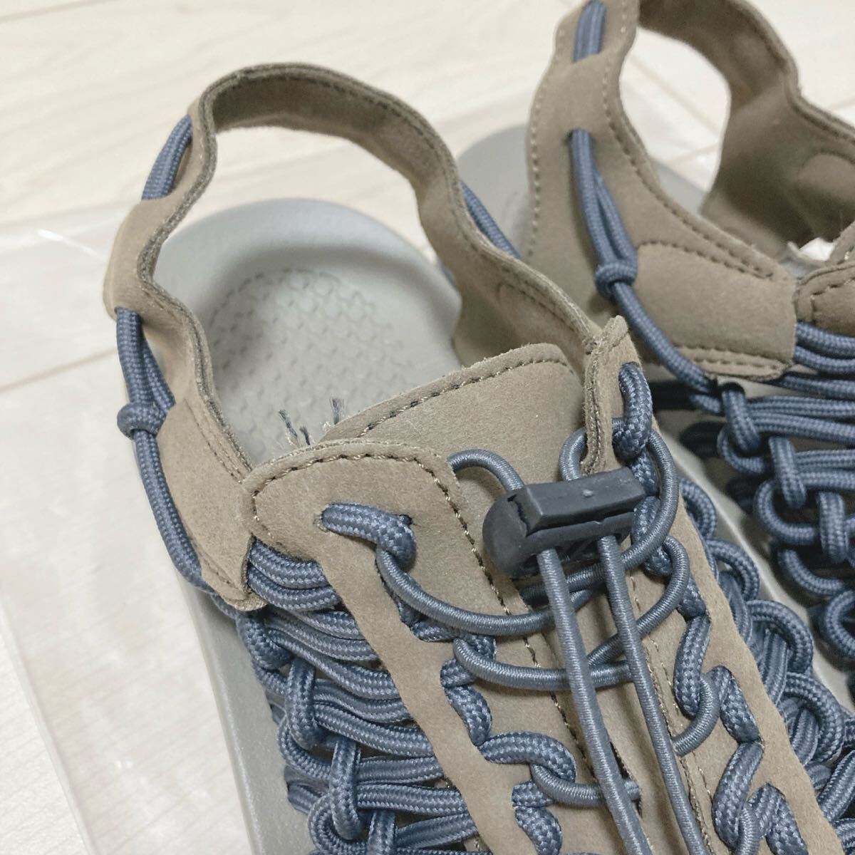 サンダル スポーツサンダル シューズ 靴 編み込み メッシュ 27cm メンズ アウトドア レジャー キャンプ_画像8