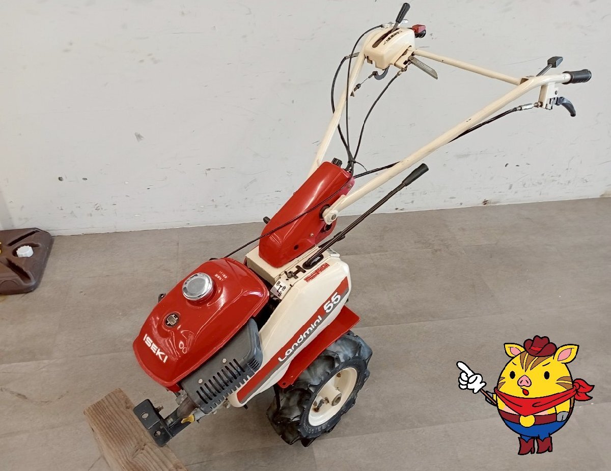 管理機 イセキ KC55F 5.8馬力 農機具