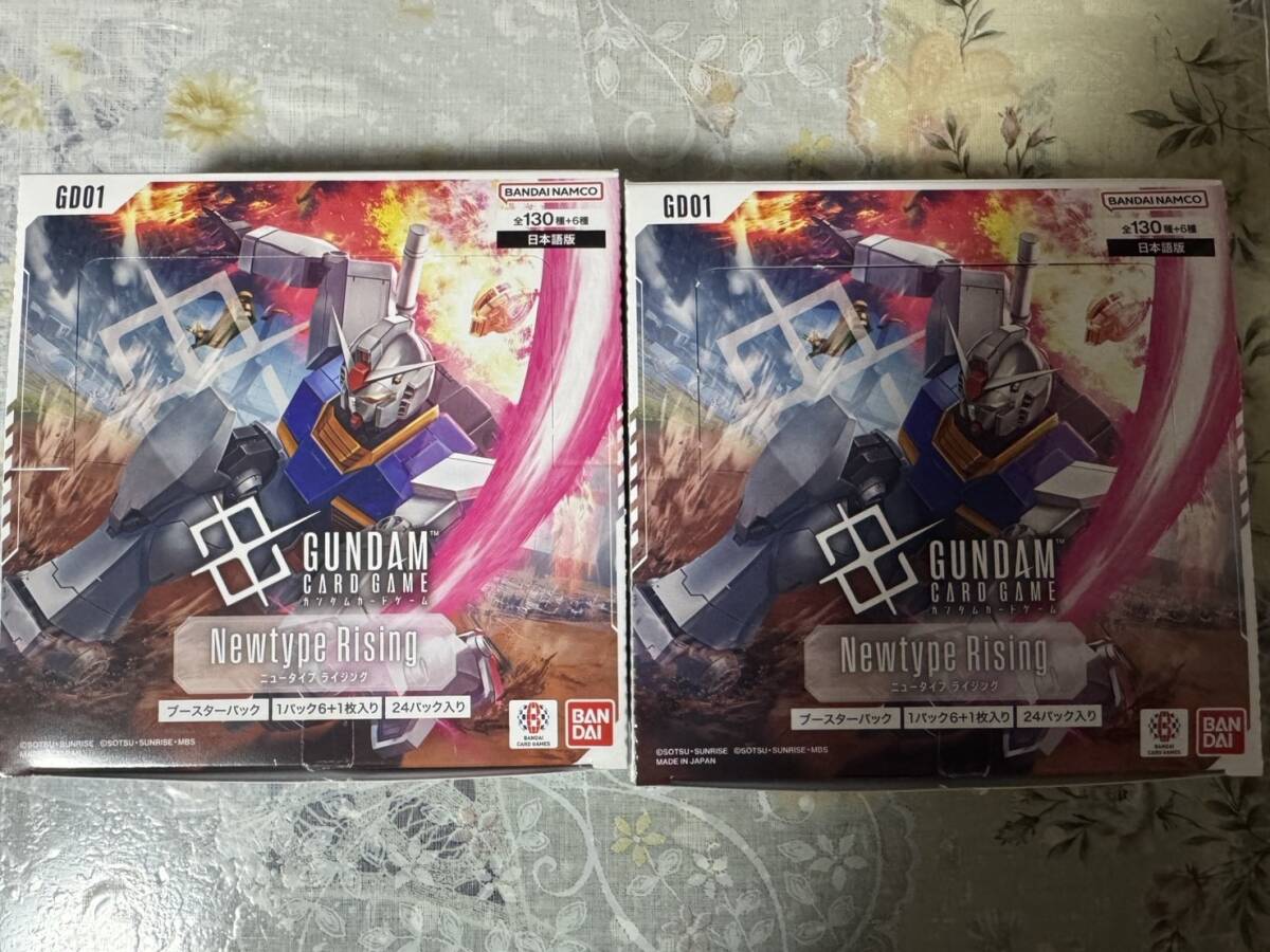 Newtype Rising ニュータイプライジング 2box分48パック 2box バンダイ(BANDAI) ガンダムカードゲーム ブースターパック