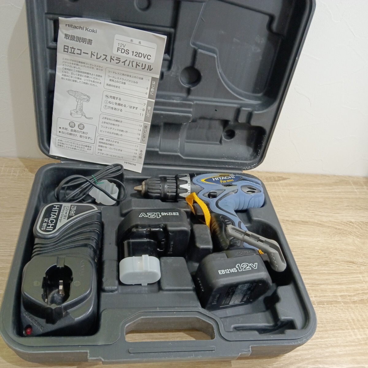 12V コードレスドライバドリル FDS12DVC(2SSK)