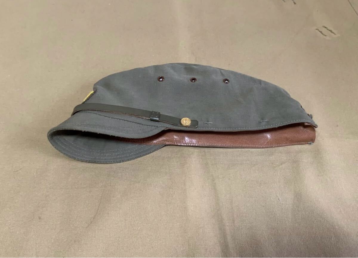 日本陸軍 将校用軍帽 旧日本軍陸軍将校用棉製略帽精巧複製中号/日本軍日本陸軍軍刀図