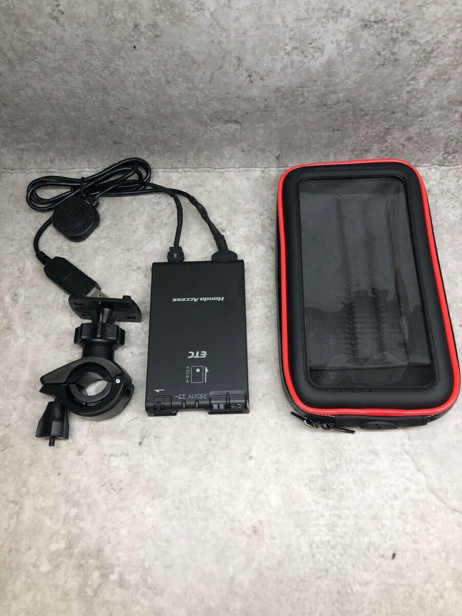 ★ETC 軽自動車セットアップ自主運用モバイルバッテリー対応USB 。防水ケース 保証付*バイク用 ETC車載器 軽自動車セットアップ自主運用