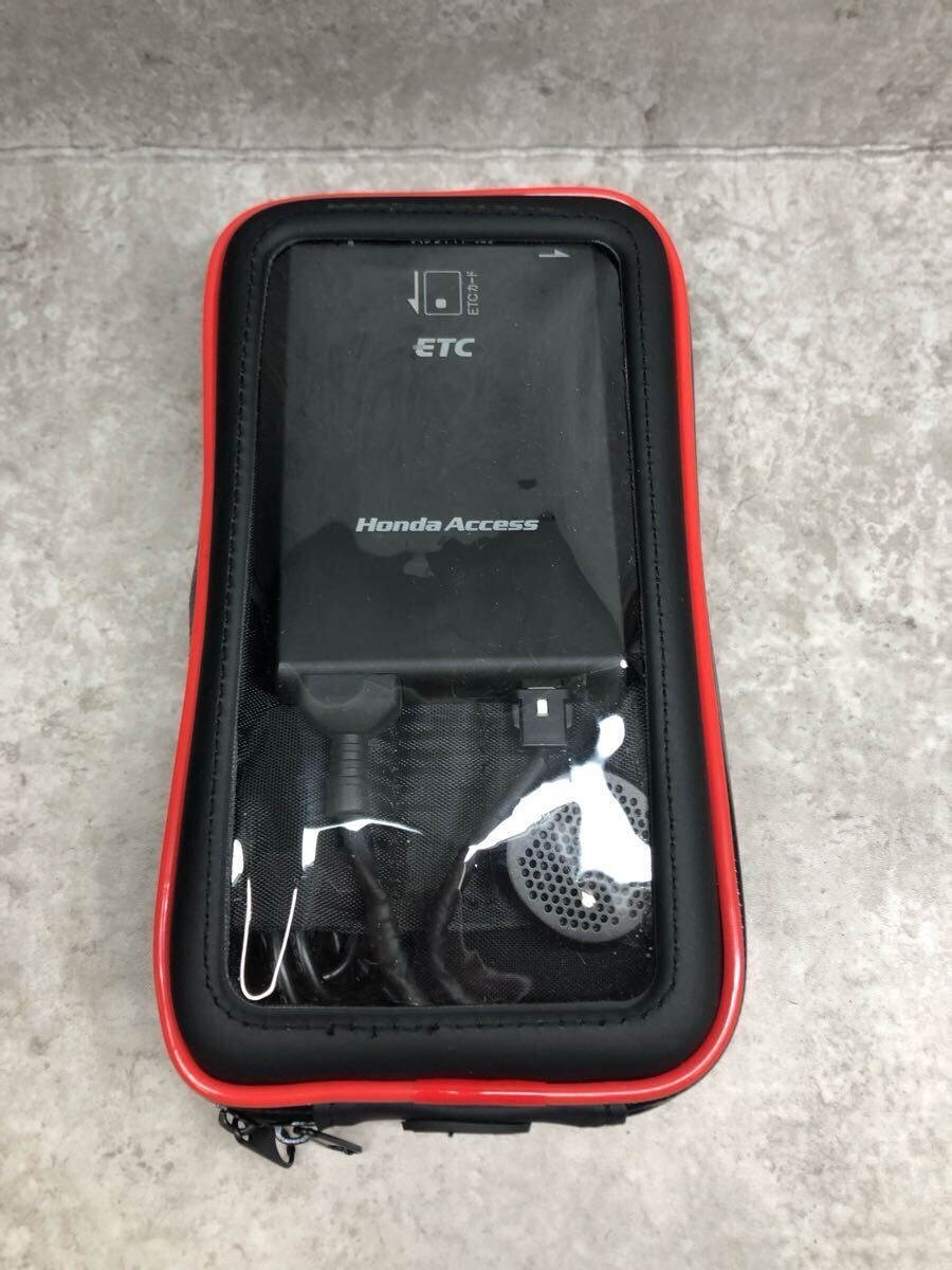ETC 軽自動車セットアップ自主運用モバイルバッテリー対応USB 。防水ケース 保証付*バイク用 ETC車載器 軽自動車セットアップ自主運用