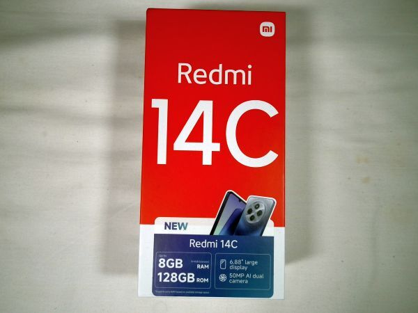 Redmi 14C 6.88インチ メモリー4GB ストレージ128GB