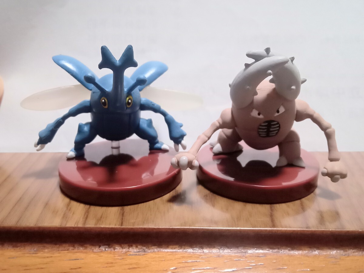 美品 立体ポケモン図鑑 ヘラクロス カイロス ポケットモンスター 立体ポケモン図鑑 第5集 カイロス