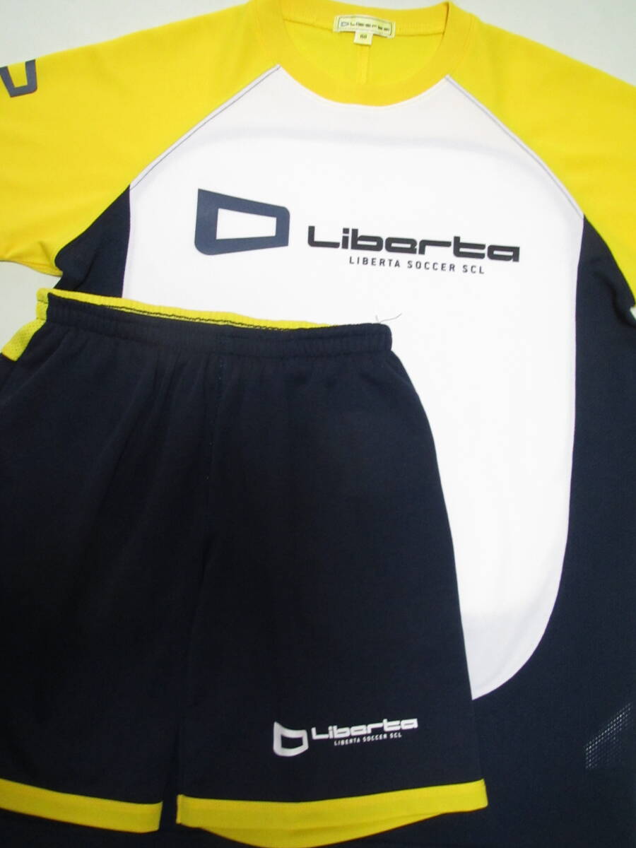 リベルタ Liberta ジャージ、半袖パンツセット 160サイズ G 2023年購入 最新モデル 中古 Liberta リベルタ サッカー