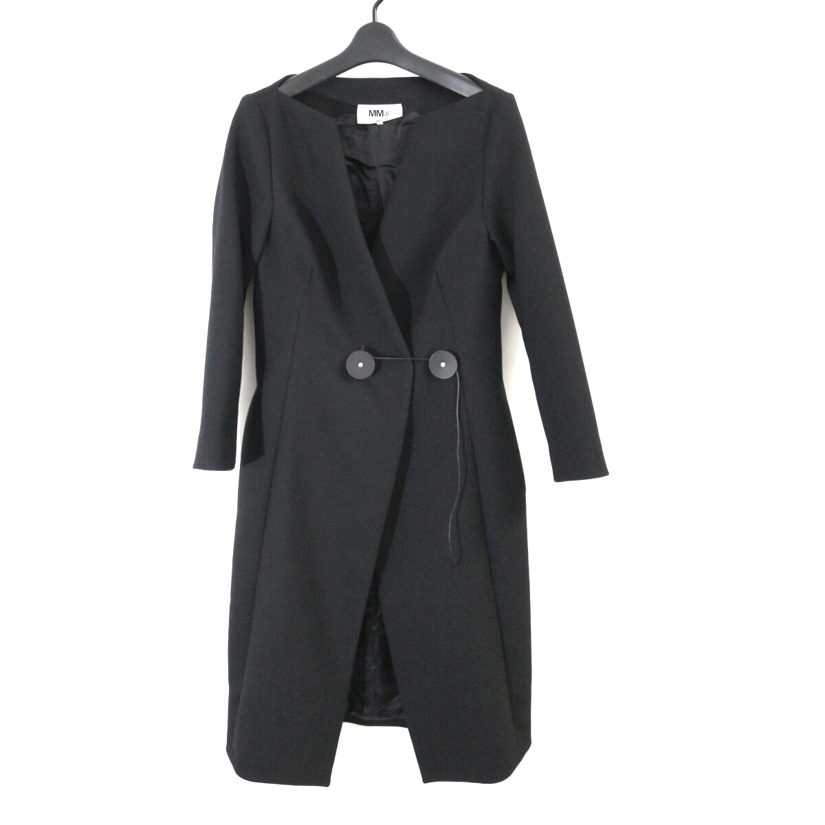 MM6 18SS Vネックダブルブレストコート メゾンマルジェラ MM6 Maison Margiela 18SS Vネックダブルブレストコート 40