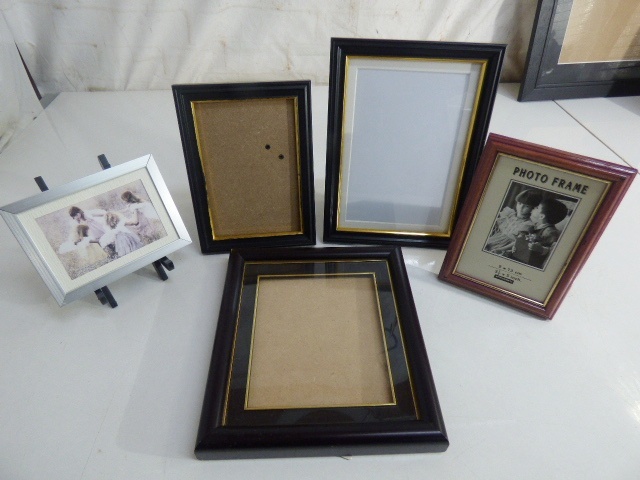 み205●フォトフレーム約20点●写真立て/置き型/壁掛け/木製枠/ガラスフレーム/種類いろいろ/インテリア/詳細写真複数あり_画像8