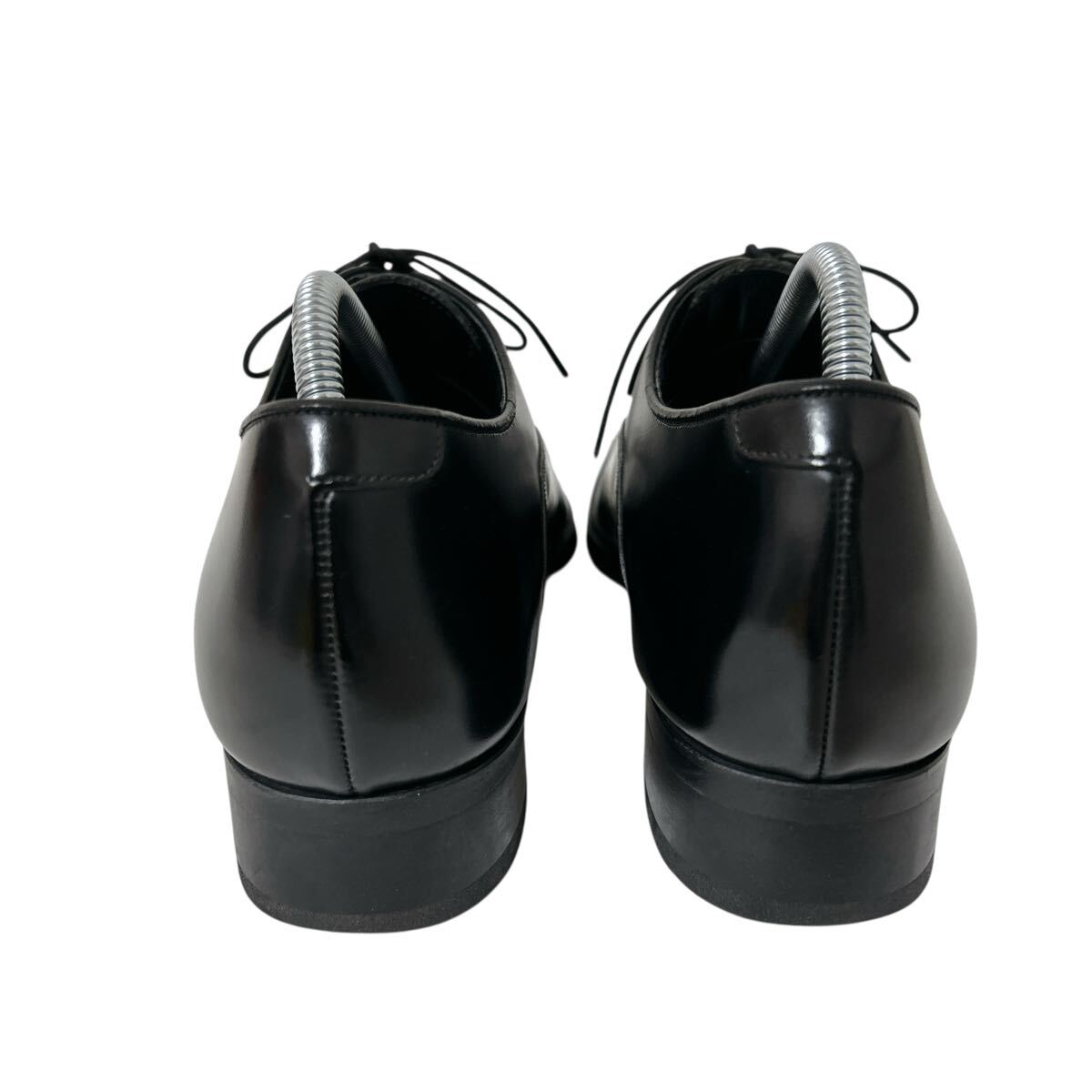 美品 REGAL 黒セミブローグストレートチップ25.5cm ☆美品☆REGAL(25.5)ビジネスシューズ 10JR ストレートチップ
