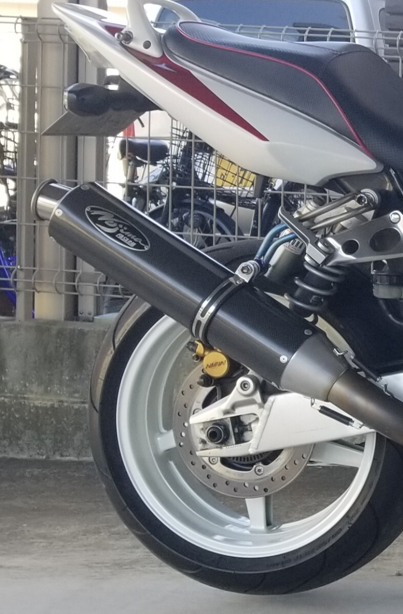 本日価格‼️‼️ノジマ ファサームカーボンマフラー 60.5 ノジマ レース用 ファサーム V カーボン サイレンサー マフラー