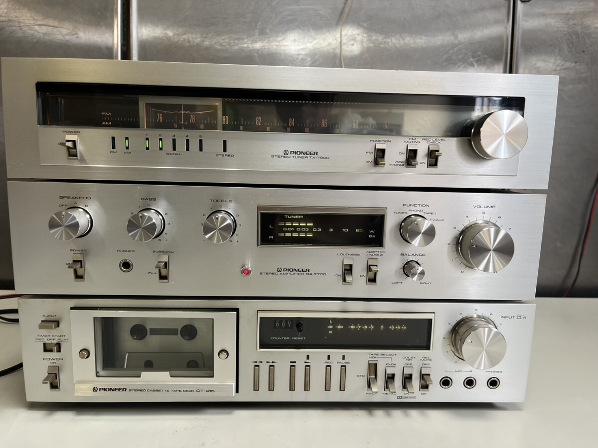 中古】(良い)PIONEER パイオニア TX-7700 AM/FMステレオチューナー