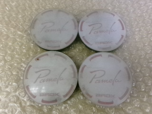 BADX LOXARNY ロクサーニ Pamela パメラ アルミホイール用 中古センターキャップ 4個/4枚_画像1
