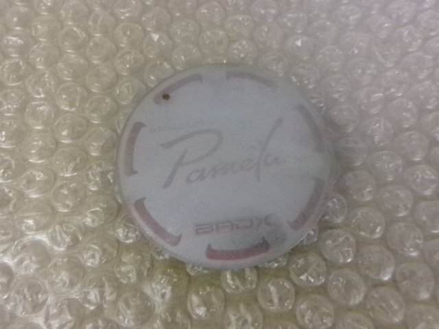 BADX LOXARNY ロクサーニ Pamela パメラ アルミホイール用 中古センターキャップ 4個/4枚_画像3