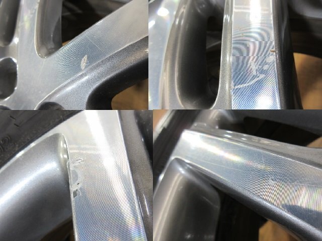 VW フォルクスワーゲン ゴルフ5 純正 ホイール スタッドレス 4本 5H-112 16インチ 6.5J+50 205/55R16 溝有り ダンロップ ゴルフ6 ゴルフ7_画像4