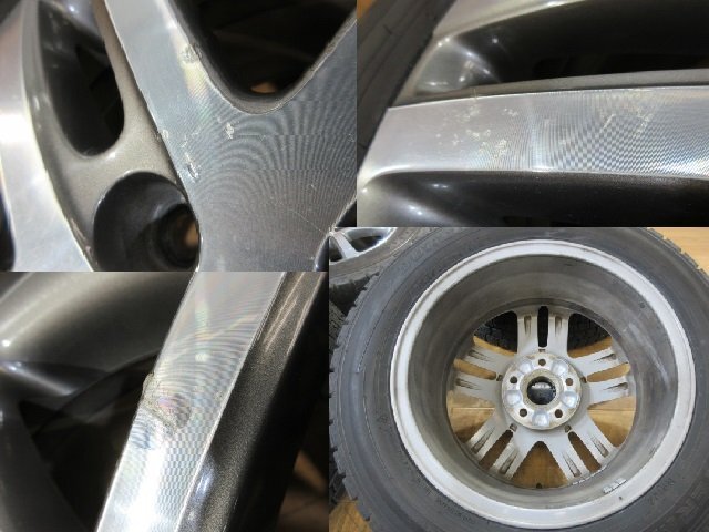 VW フォルクスワーゲン ゴルフ5 純正 ホイール スタッドレス 4本 5H-112 16インチ 6.5J+50 205/55R16 溝有り ダンロップ ゴルフ6 ゴルフ7_画像7