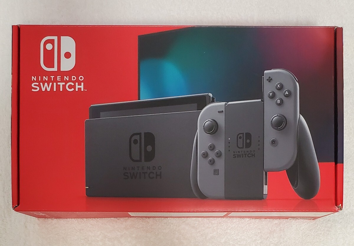 Nintendo Switch 本体 グレー 本体更新 初期化済 Yahoo!オークション - Nintendo Switch グレー 新モデル 初期化済み