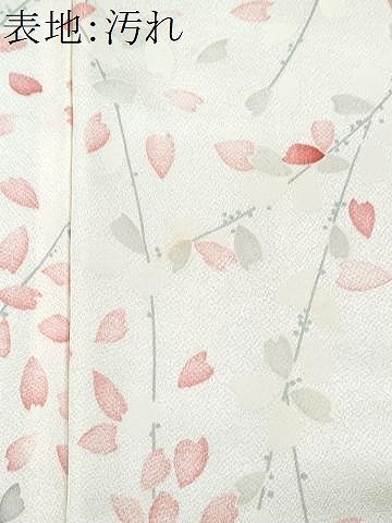 平和屋着物■上質な小紋 枝花文 正絹 逸品 CAAS9121fbの画像5