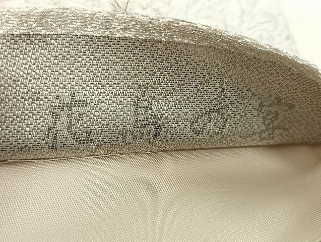平和屋着物◎六通柄袋帯　唐織　花鳥の宴　古都錦　プラチナ箔　正絹　逸品　AAAG1035Bsw_画像4