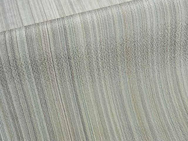 平和屋本店■極上　やまだ織　200色　本塩沢　単衣　縞　証紙付き　正絹　逸品　KAAA0964kk4