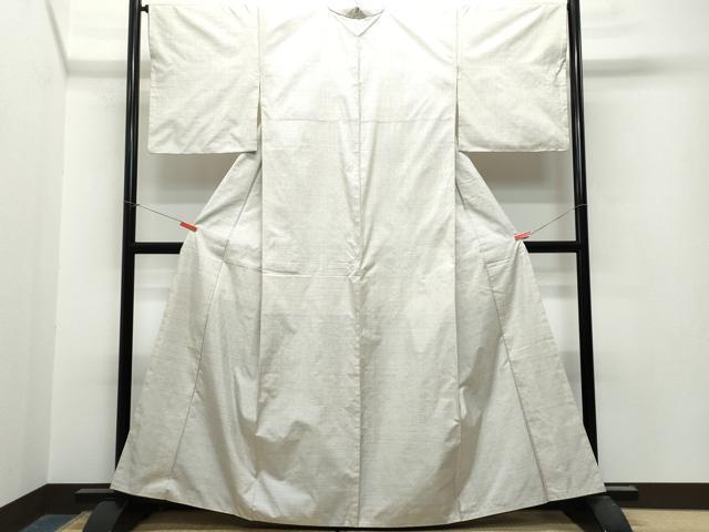 平和屋着物●本場大島紬　白大島　100亀甲　総詰め　池野太一作　証紙付き　正絹　逸品　CAAT7110vf