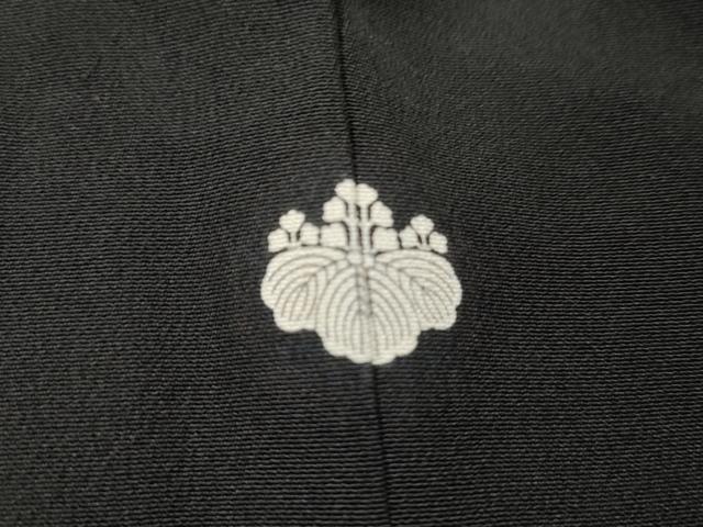 平和屋着物■豪華黒留袖　飛鶴松文　金彩　正絹　逸品　AAAX5720cs_画像6