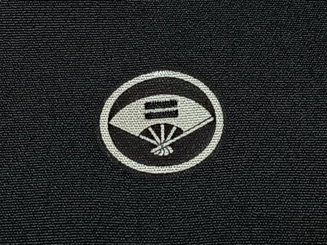 平和屋着物■豪華黒留袖 駒刺繍 花鳥風景文 鶴 金彩 正絹 逸品 CAAU6712xe_画像7