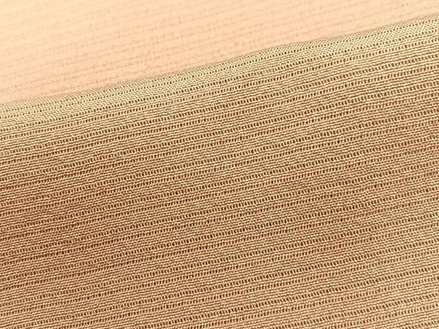 平和屋着物＊夏物　色無地　絽　水柿色　正絹　逸品　BAAT1203pk_画像6