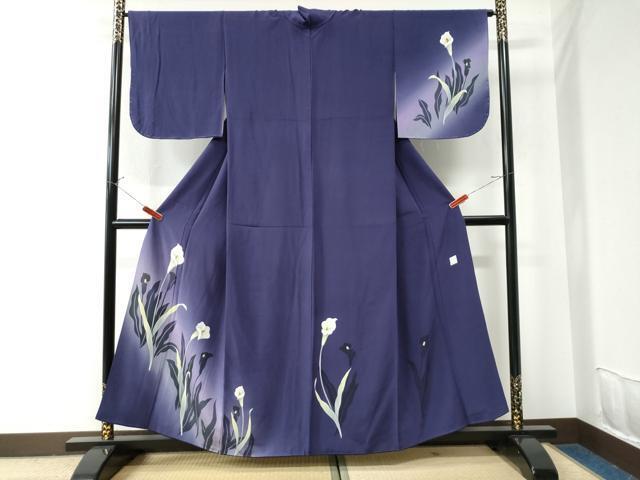 平和屋着物●訪問着　カラー　暈し染め　無落款　正絹　逸品　CAAU2524yc