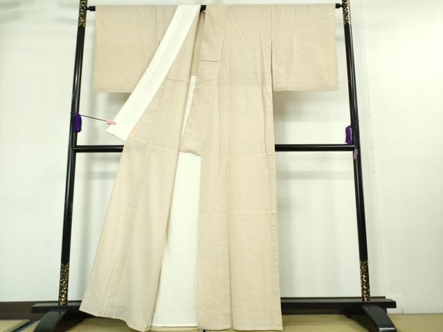 平和屋著物■極上　本塩沢　単衣　蚊絣　逸品　DZAA6896kh5