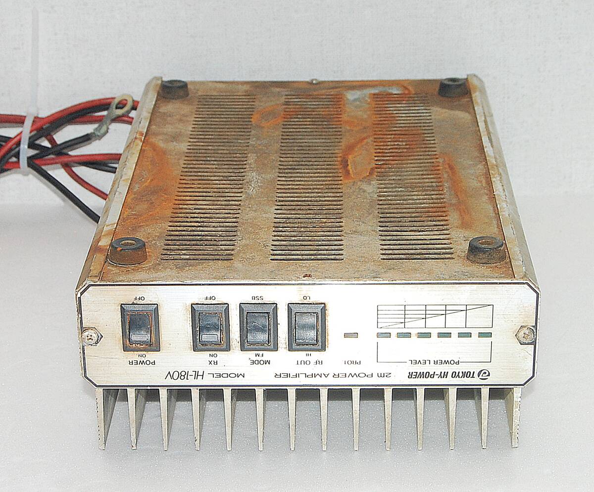 アマチュア無線 144MリニアアンプTOKYO HY-POWER HL-62V ◇生産数激少!!◇TOKYO HI-POWER 東京ハイパワー HL-180V 144MHz