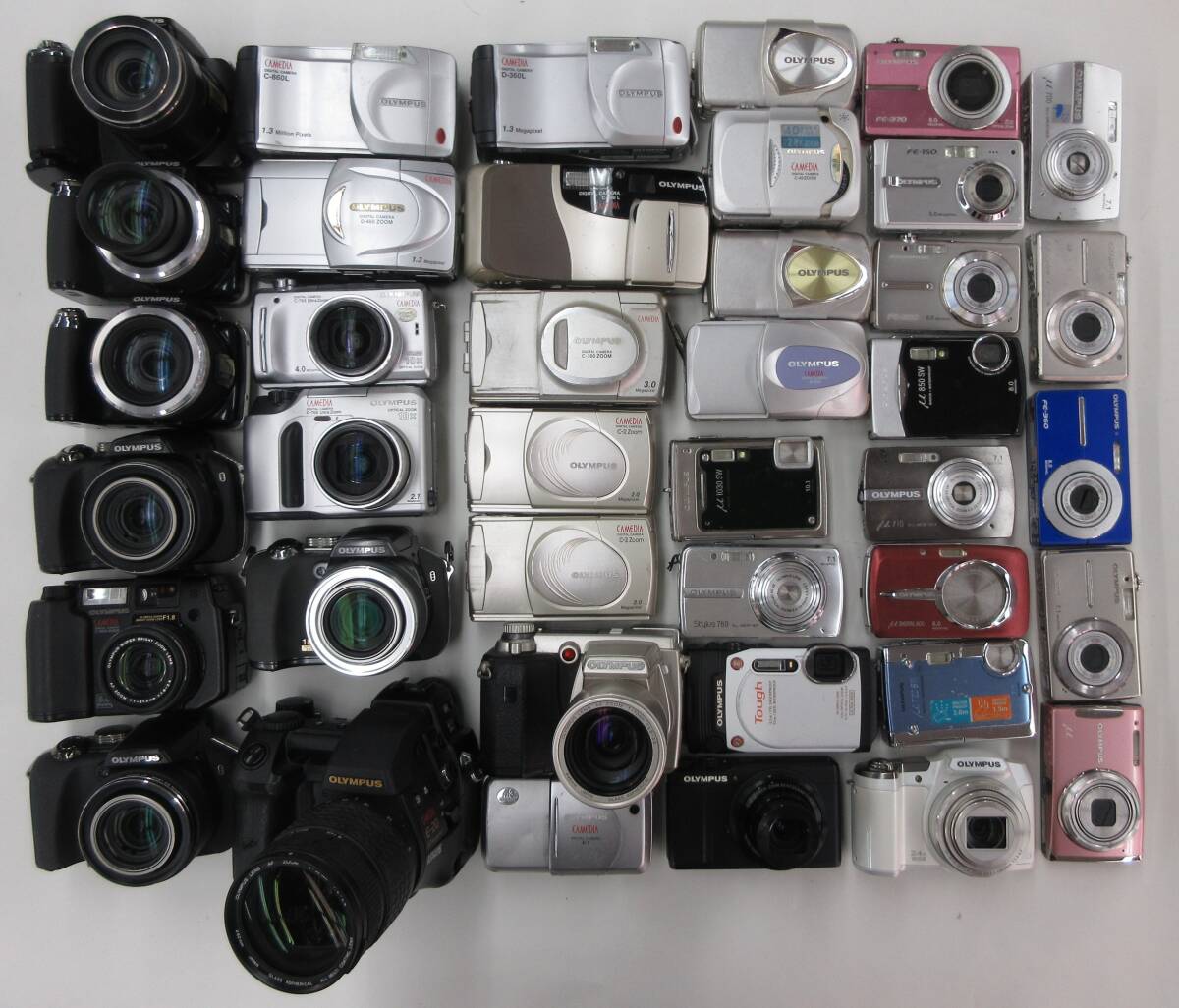 6143N)ジャンク OLYMPUS SP-560UZ SP-810UZ C-700 Ultra Zoom等