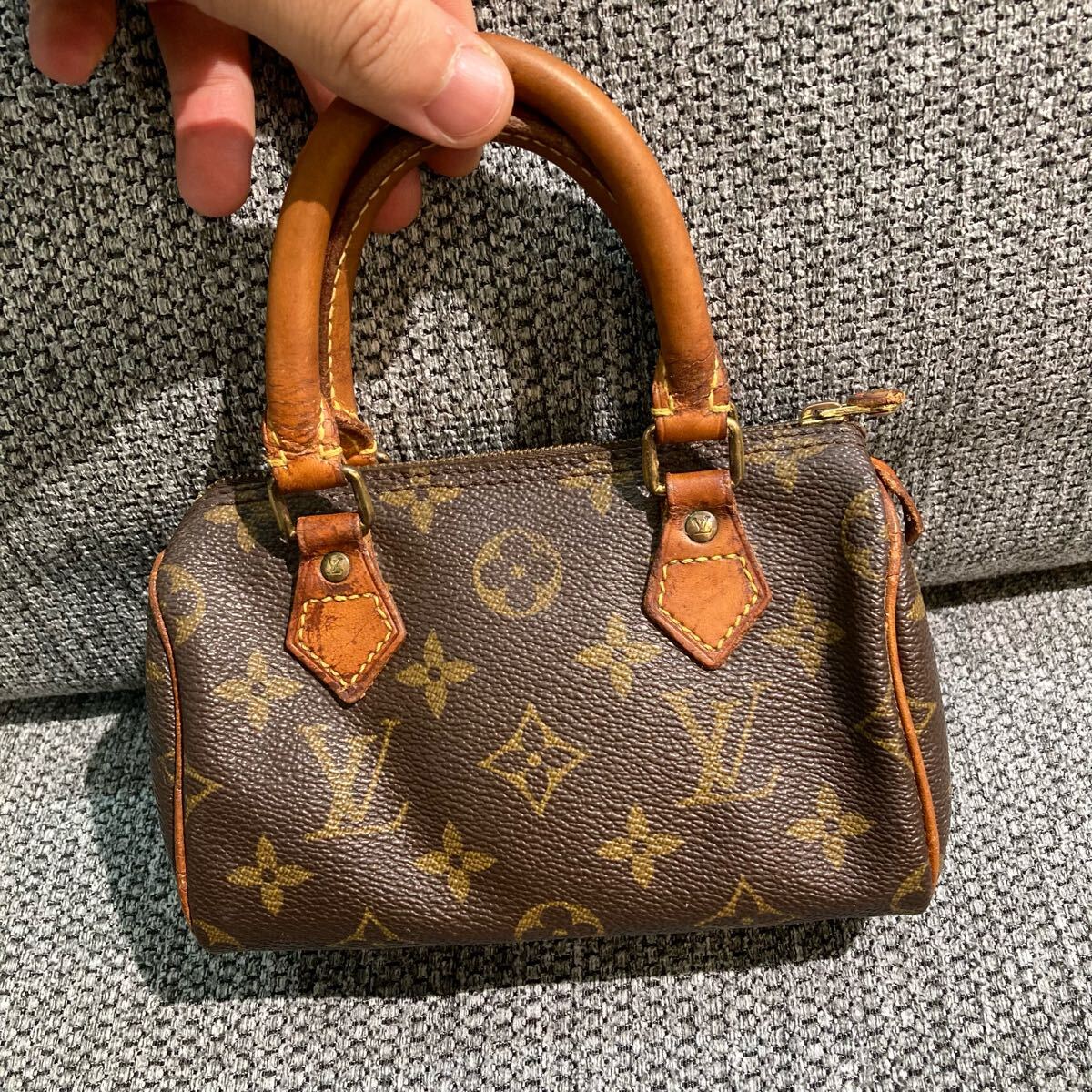 国内正規品 美品【ルイヴィトン】モノグラム ミニ スピーディ ハンドバッグ LOUIS VUITTON ルイヴィトン モノグラム ミニスピーディ
