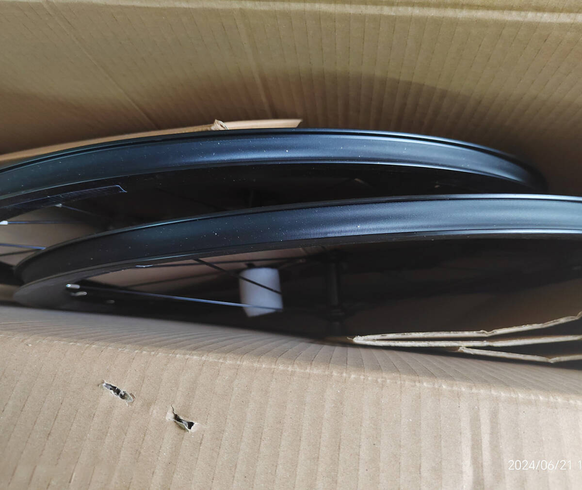 MEROCA 爆音 700C アルム合金 完組ホイール Cブレーキ クィックリリース ロードバイクホイール 前後セット_画像6