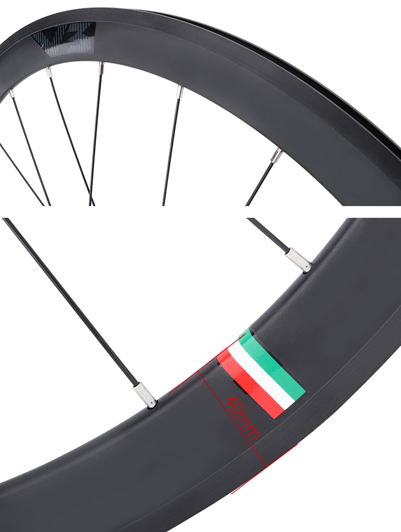 MEROCA 爆音 700C アルム合金 完組ホイール Cブレーキ クィックリリース ロードバイクホイール 前後セット_画像3