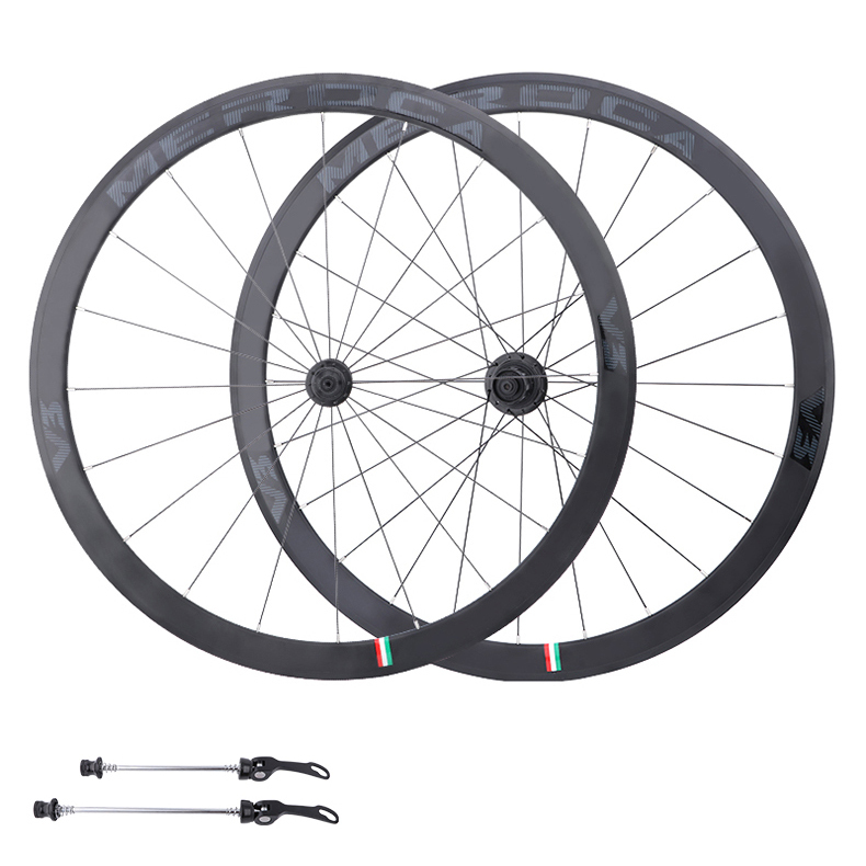 MEROCA 爆音 700C アルム合金 完組ホイール Cブレーキ クィックリリース ロードバイクホイール 前後セット_画像1