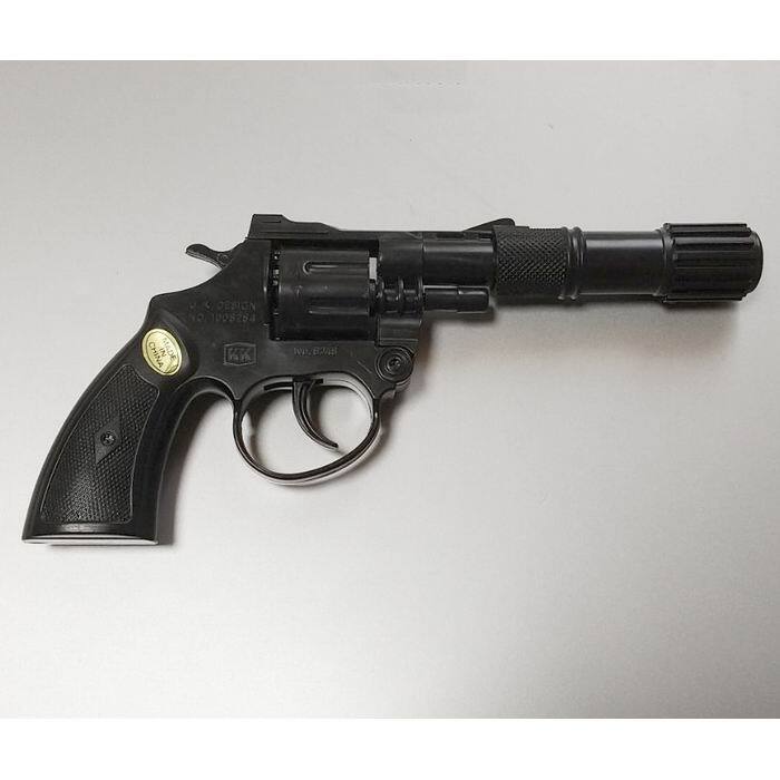 スーパーコルト オートマチック8連発 サプレッサー付き 火薬銃 トイガン [ 新品 ]_画像3