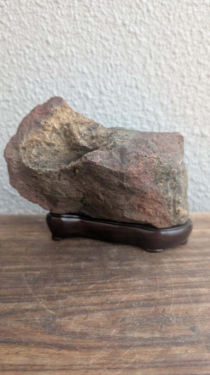 神居古潭石、鑑賞石、水石、台座付き神居古潭石、古潭石 Yahoo!オークション - 鑑賞石 水石 神居古潭石2－16 連山型