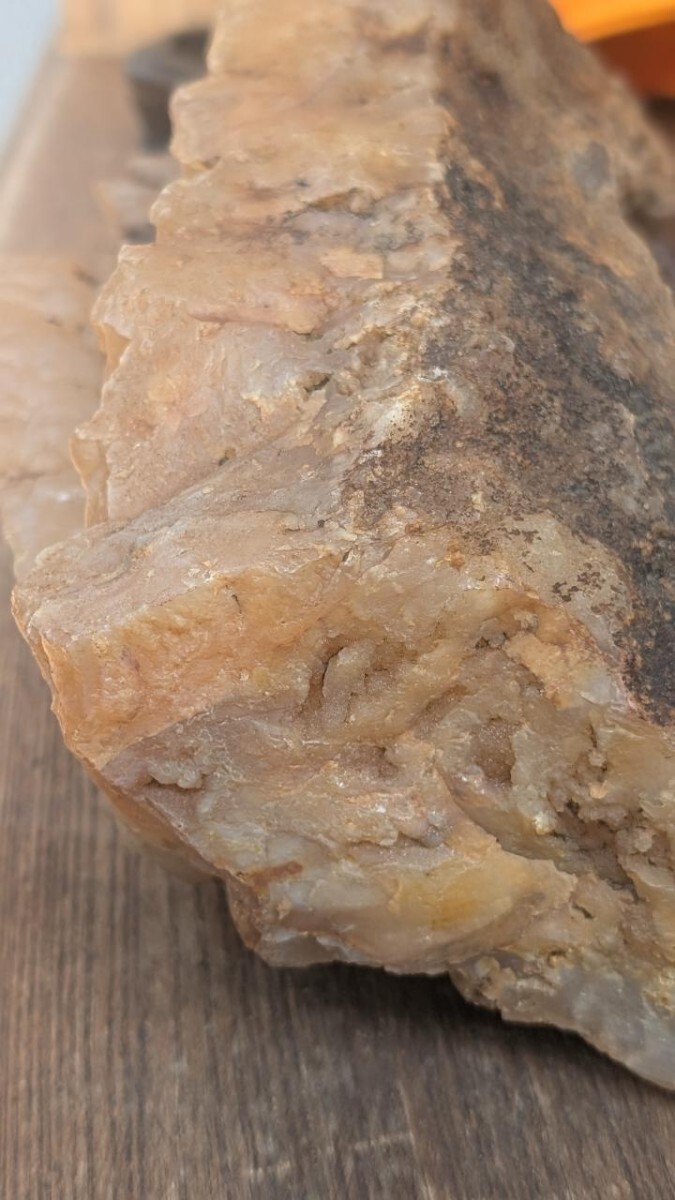 希少 枝幸瑪瑙 北海道産 滝石 鑑賞石 水石 盆栽 盆石