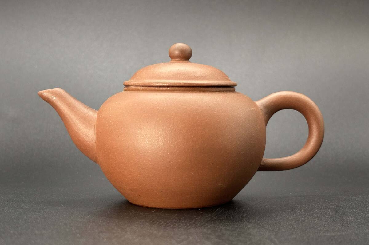 新品 紫砂 在銘 中国茶器 急須 宜興窯 古美術 年代物 古宜興紫砂 中国宜興 急須 紫砂 茶器 朱泥 紫泥 煎茶道具 (骨董陶磁器一般