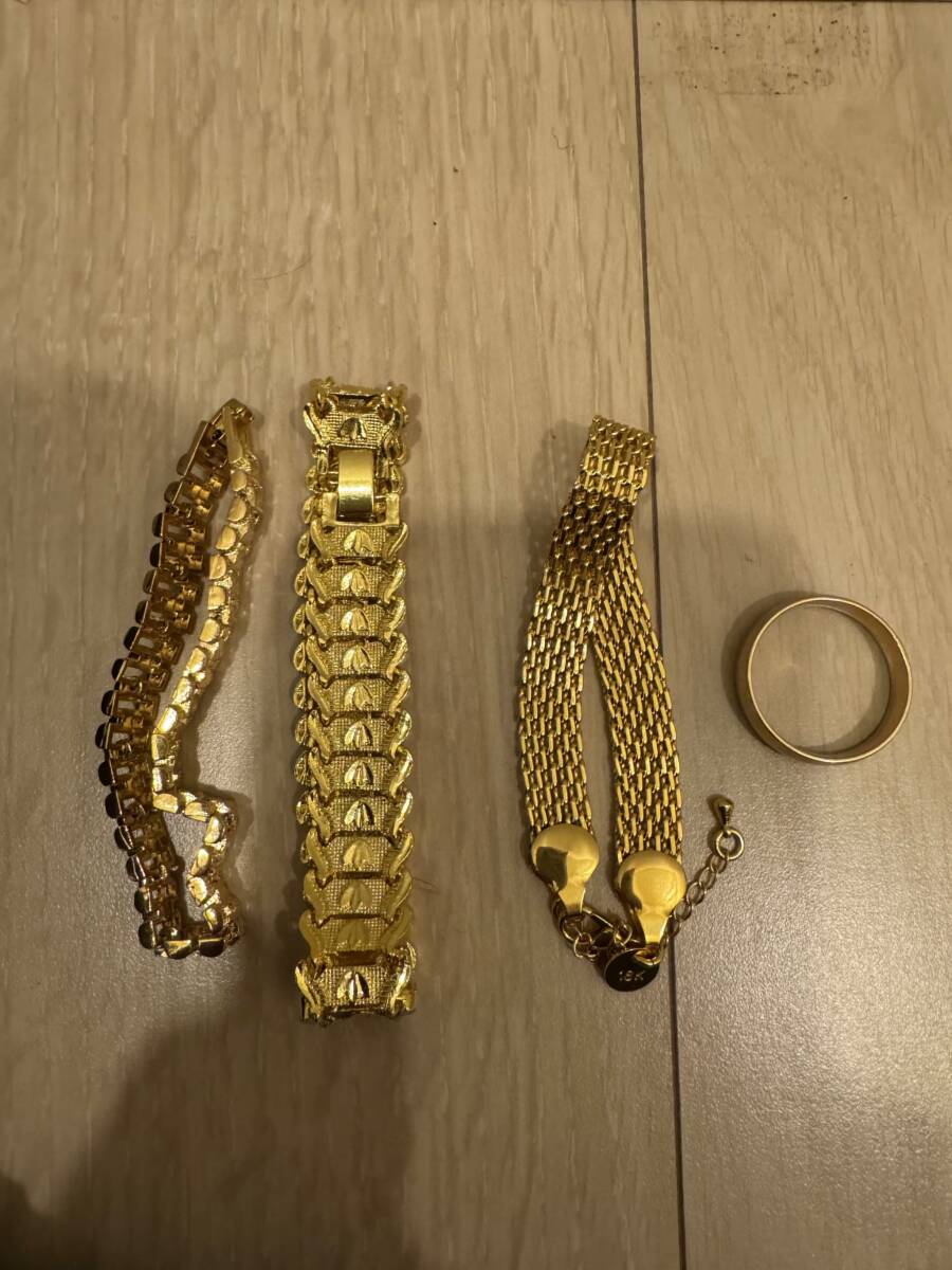 遺品整理 18k刻印有り ブレスレット ゴールド K18 18Kゴールド ブレスレット リング 刻印あり 刻印なし 70g