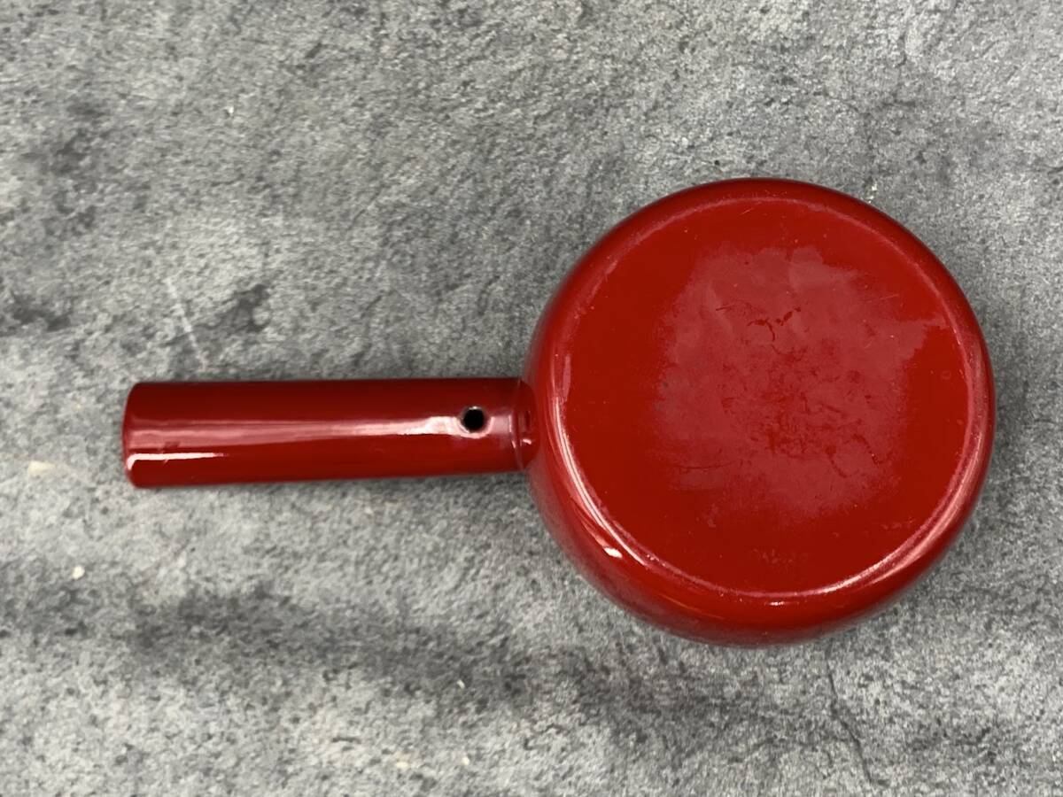 【 wear ever ホーロー ミルクパン 】エバーウエア 琺瑯 レトロ 調理器具 キッチン_画像6