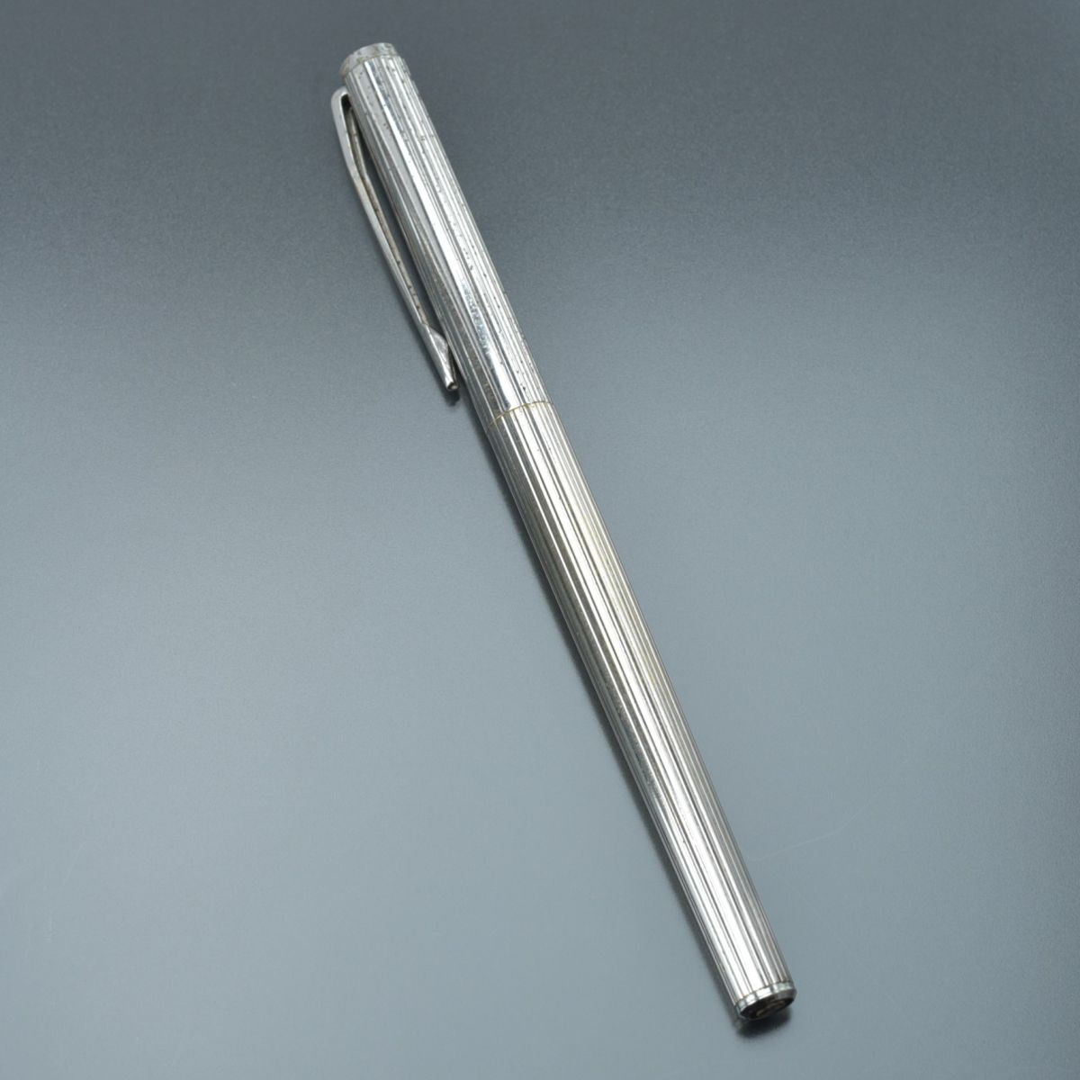 良品 MONTBLANC モンブラン 万年筆 ペン先585 14K シルバー