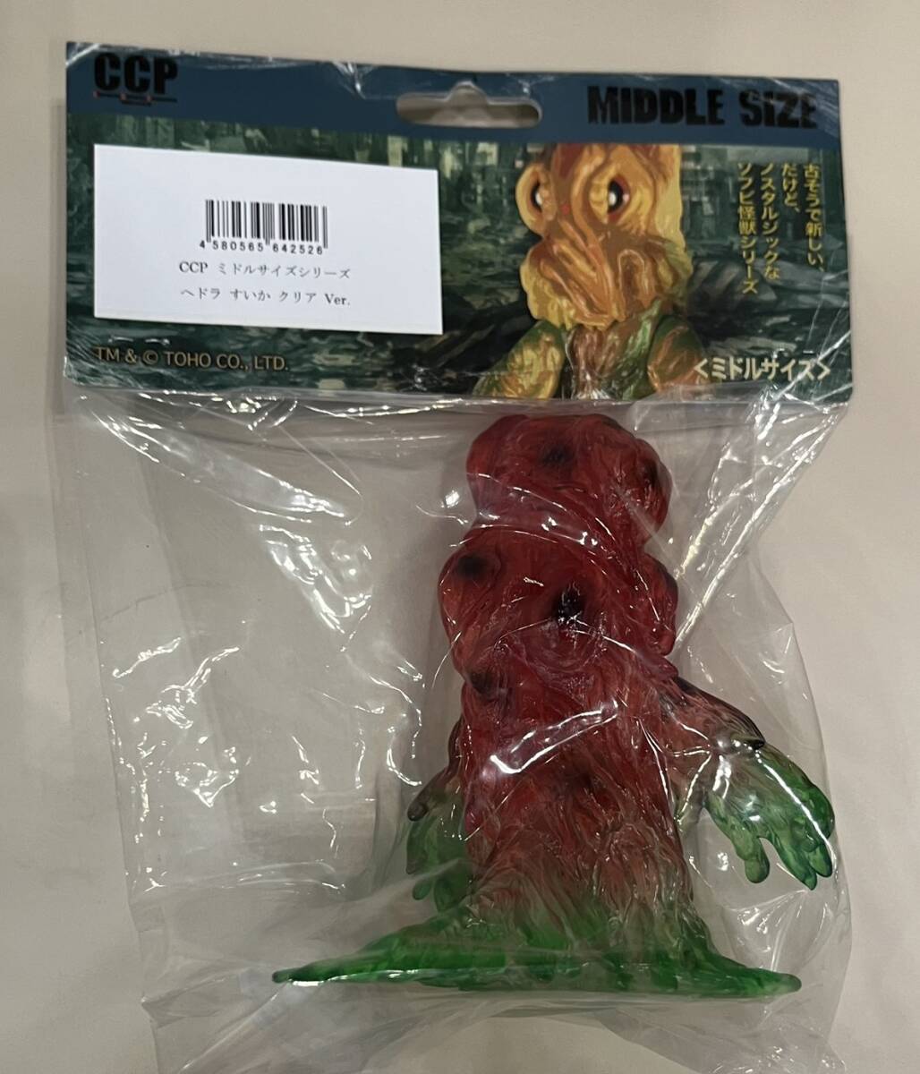 CCP ミドルサイズシリーズ ヘドラ すいか クリアver. ワンフェス限定 Yahoo!オークション - 【新品】 CCP ヘドラ すいか クリア Ver