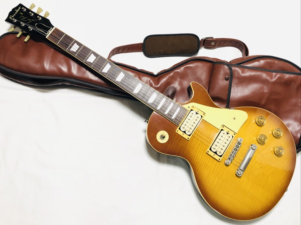 フレッシャー レスポールカスタムタイプ Fresher ジャパンビンテージ Fresher Les Paul MODEL フレッシャー レスポールモデル MADE IN